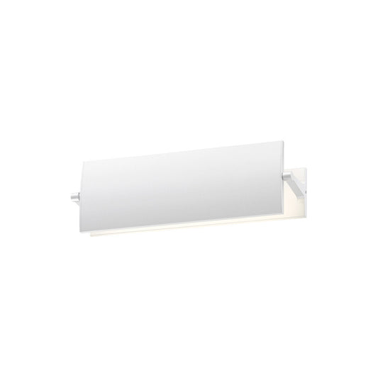 Sonneman Lighting Aileron 12" LED Sconce in Textured White 2700.98