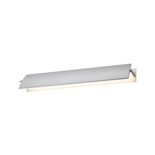 Sonneman Lighting Aileron 24" LED Sconce in Bright Satin Aluminum 2702.16