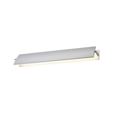 Sonneman Lighting Aileron™ 24" LED Sconce in Bright Satin Aluminum 2702.16