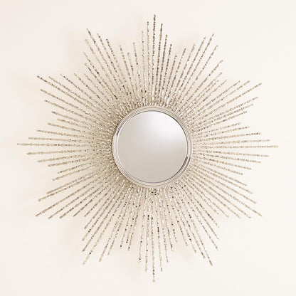 Global Views Beaded Burst Mirror-Brass-Small 9.93063