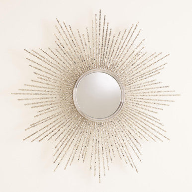 Global Views Beaded Burst Mirror-Brass-Small 9.93063