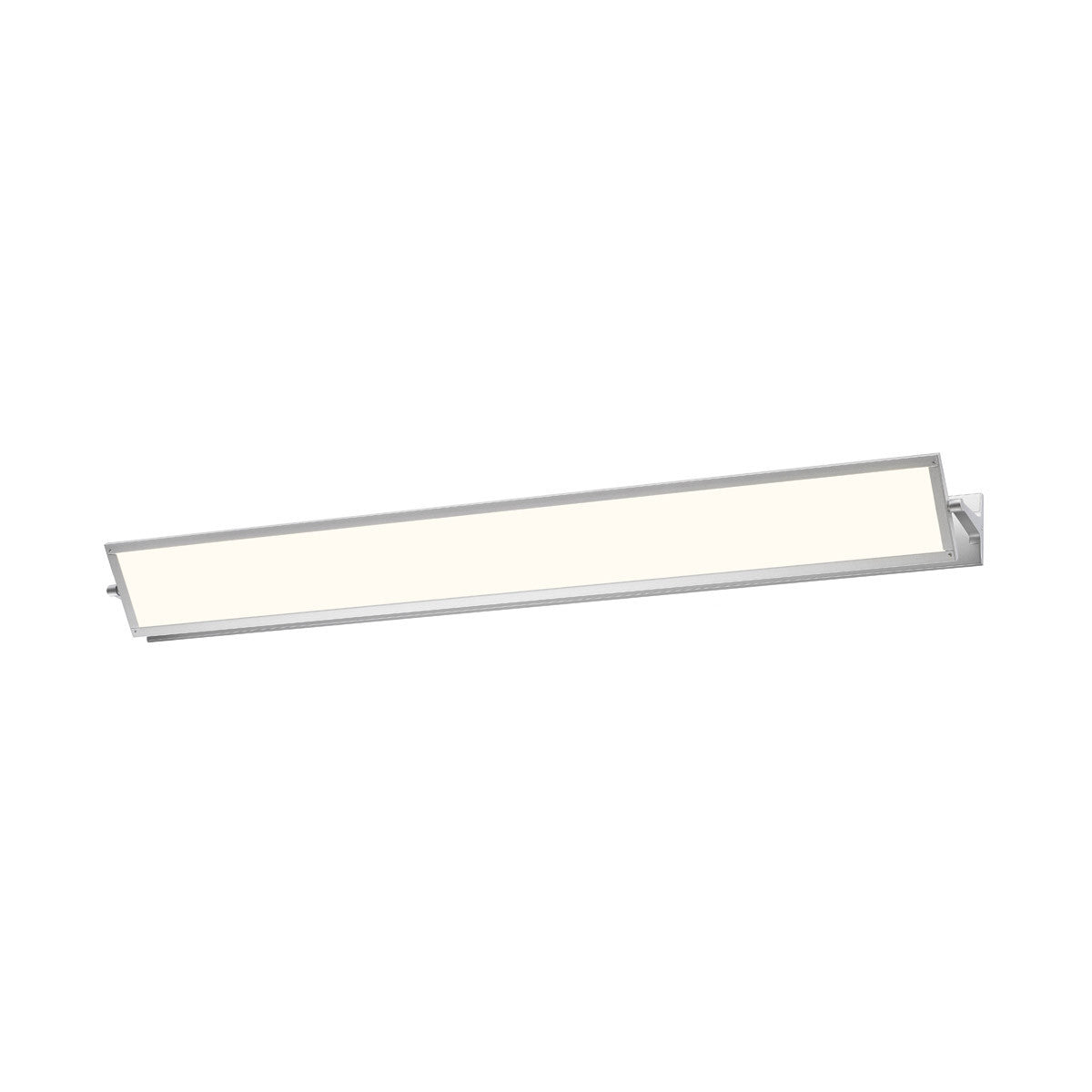 Sonneman Lighting Aileron 36" LED Sconce in Bright Satin Aluminum 2704.16