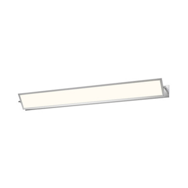 Sonneman Lighting Aileron™ 36" LED Sconce in Bright Satin Aluminum 2704.16