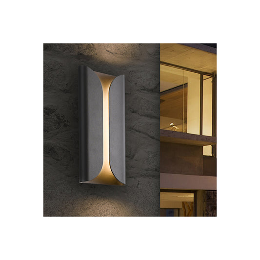 Sonneman Lighting Folds LED Sconce in Textured White 2710.98-WL