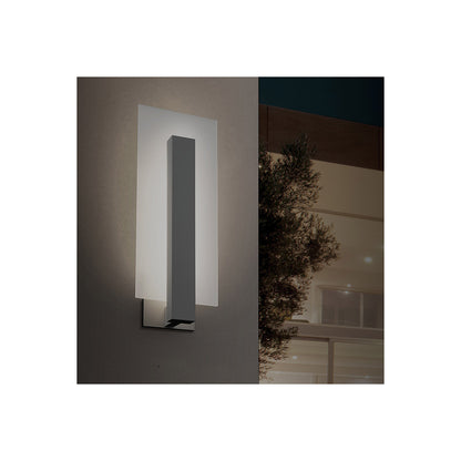 Sonneman Lighting Midtown Short LED Sconce in Textured Bronze 2724.72-WL