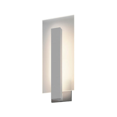 Sonneman Lighting Midtown Tall LED Sconce in Textured Gray 2725.74-WL