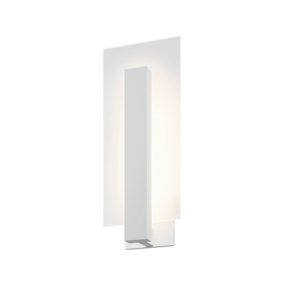 Sonneman Lighting Midtown Tall LED Sconce in Textured White 2725.98-WL