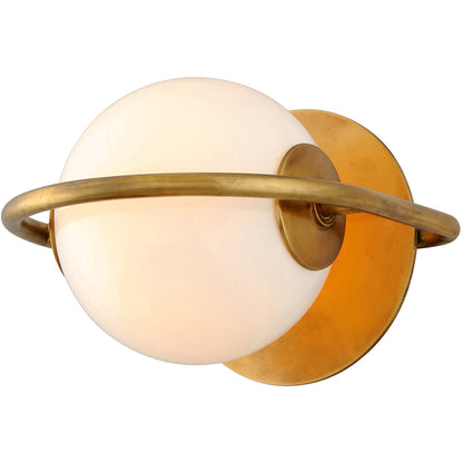 Corbett Lighting Everley Wall Sconce in Vintage Brass 273-11