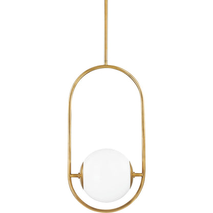 Corbett Lighting Everley Pendant in Vintage Brass 273-42-VB