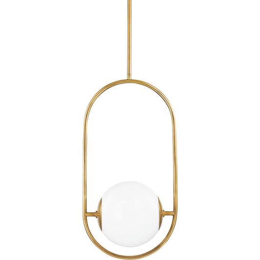 Corbett Lighting Everley Pendant in Vintage Brass 273-42-VB