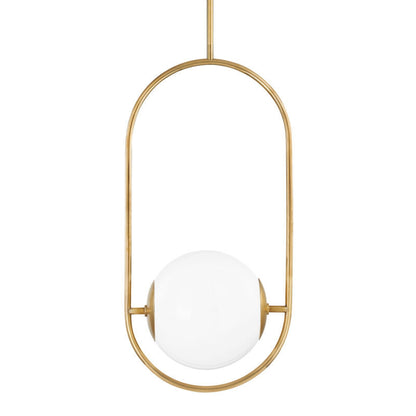 Corbett Lighting Everley Pendant in Vintage Brass 273-43