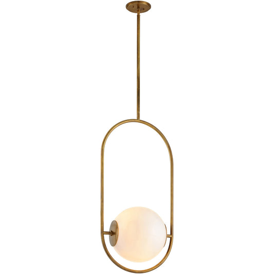 Corbett Lighting Everley Pendant in Vintage Brass 273-43