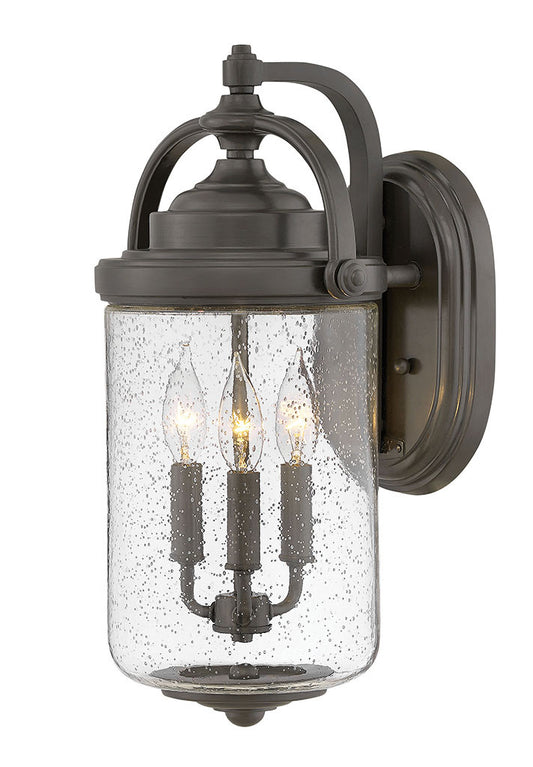 Hinkley Lighting Willoughby Large Wall Mount Lantern Oil Rubbed Bronze 2755OZ