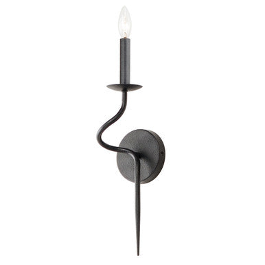 Maxim Padrona Candle Sconce in Black Oxide 27701BO