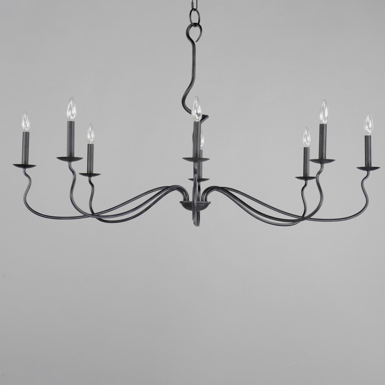 Maxim Padrona 8-Light Chandelier in Black Oxide 27708BO