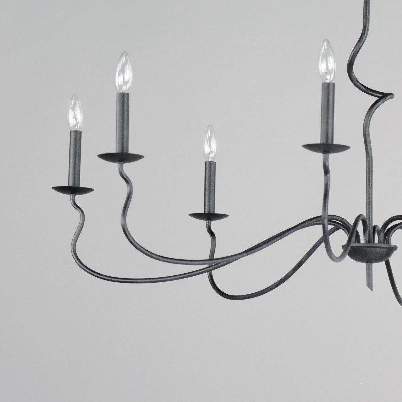 Maxim Padrona 8-Light Chandelier in Black Oxide 27708BO