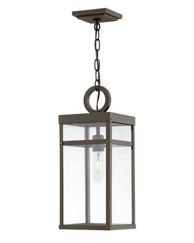 Hinkley Lighting Porter Medium Hanging Lantern Oil Rubbed Bronze 2802OZ