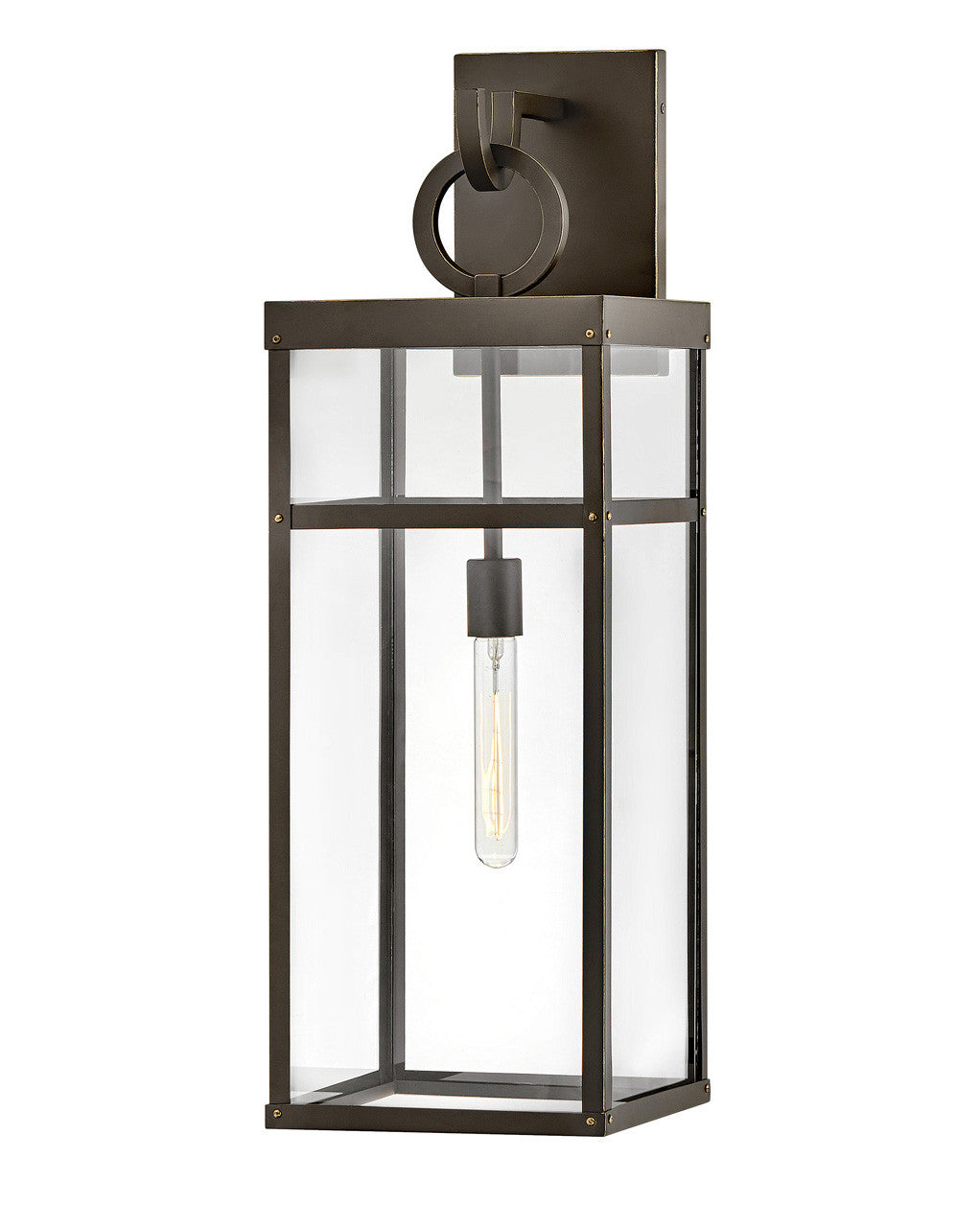 Hinkley Lighting Porter Extra Large Wall Mount Lantern Oil Rubbed Bronze LED Bulb(s) Included 2807OZ-LL