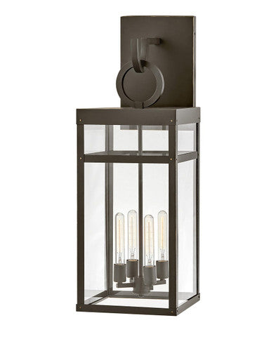 Hinkley Lighting Porter Double Extra Large Wall Mount Lantern Oil Rubbed Bronze 2809OZ