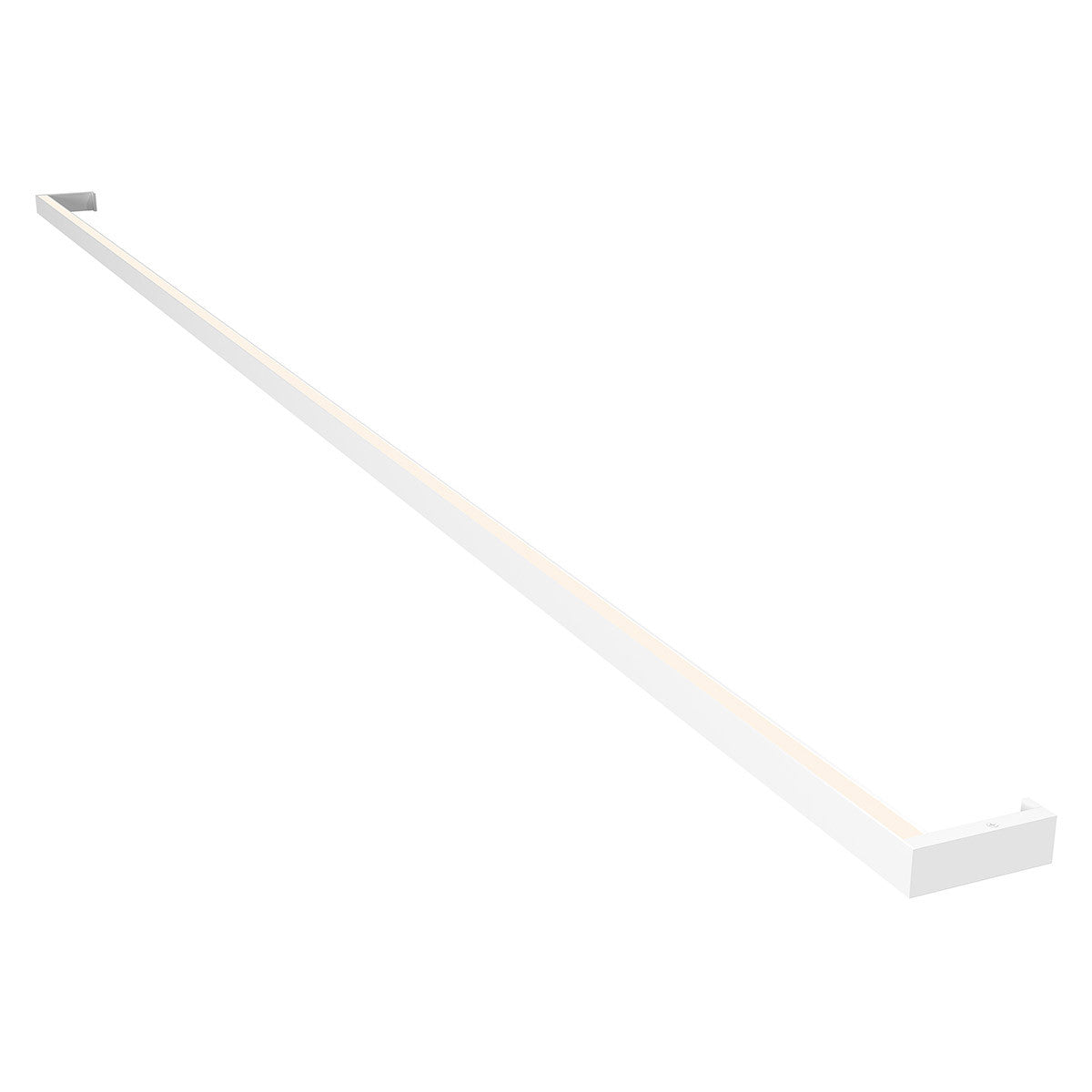 Sonneman Lighting Thin-Line 8' One-Sided LED Wall Bar in Satin White 2810.03-8