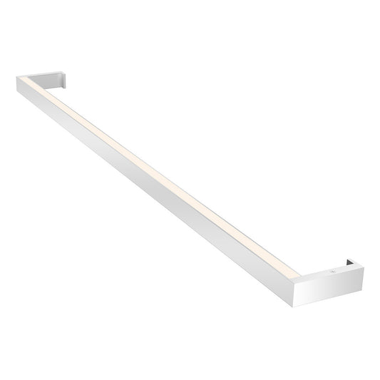 Sonneman Lighting Thin-Line 3' One-Sided LED Wall Bar in Bright Satin Aluminum 2810.16-3