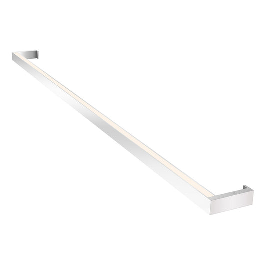 Sonneman Lighting Thin-Line 4' One-Sided LED Wall Bar (2700K) in Bright Satin Aluminum 2810.16-4-27