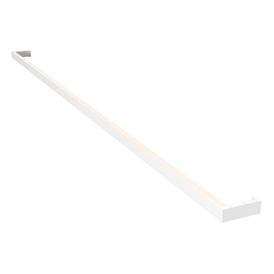 Sonneman Lighting Thin-Line™ 6' One-Sided LED Wall Bar in Bright Satin Aluminum 2810.16-6