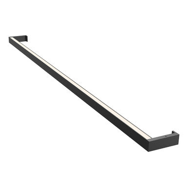 Sonneman Lighting Thin-Line™ 4' One-Sided LED Wall Bar (2700K) in Satin Black 2810.25-4-27