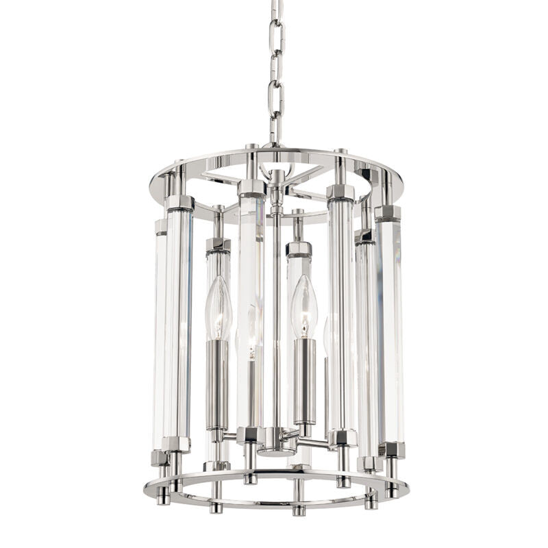 Hudson Valley Lighting Haddon Lantern in Polished Nickel 2812-PN