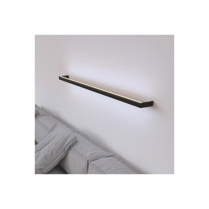 Sonneman Lighting Thin-Line™ 4' LED Indirect Wall Bar (2700K) in Satin Black 2814.25-4-27