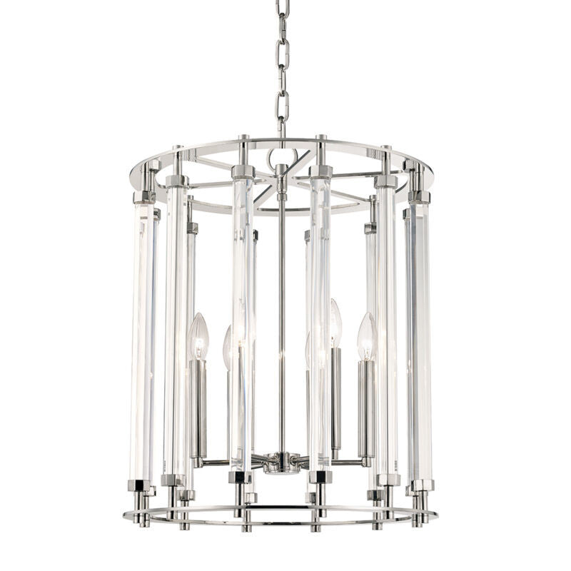 Hudson Valley Lighting Haddon Lantern in Polished Nickel 2818-PN