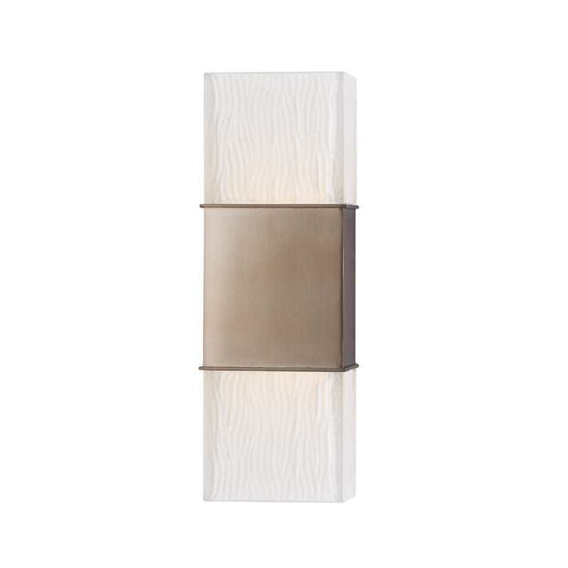 Hudson Valley Lighting Aurora Wall Sconce in Brushed Bronze 282-BB