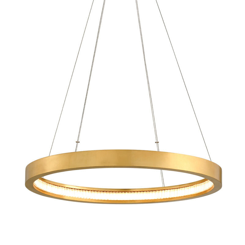 Corbett Lighting Jasmine Chandelier in Gold Leaf 284-41