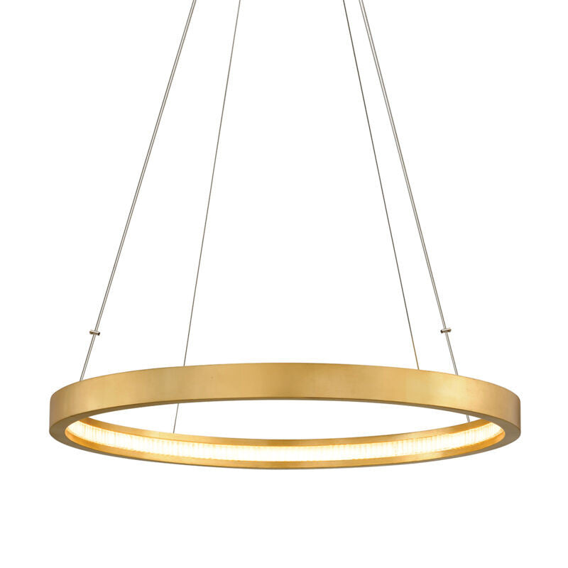 Corbett Lighting Jasmine Chandelier in Gold Leaf 284-42-GL