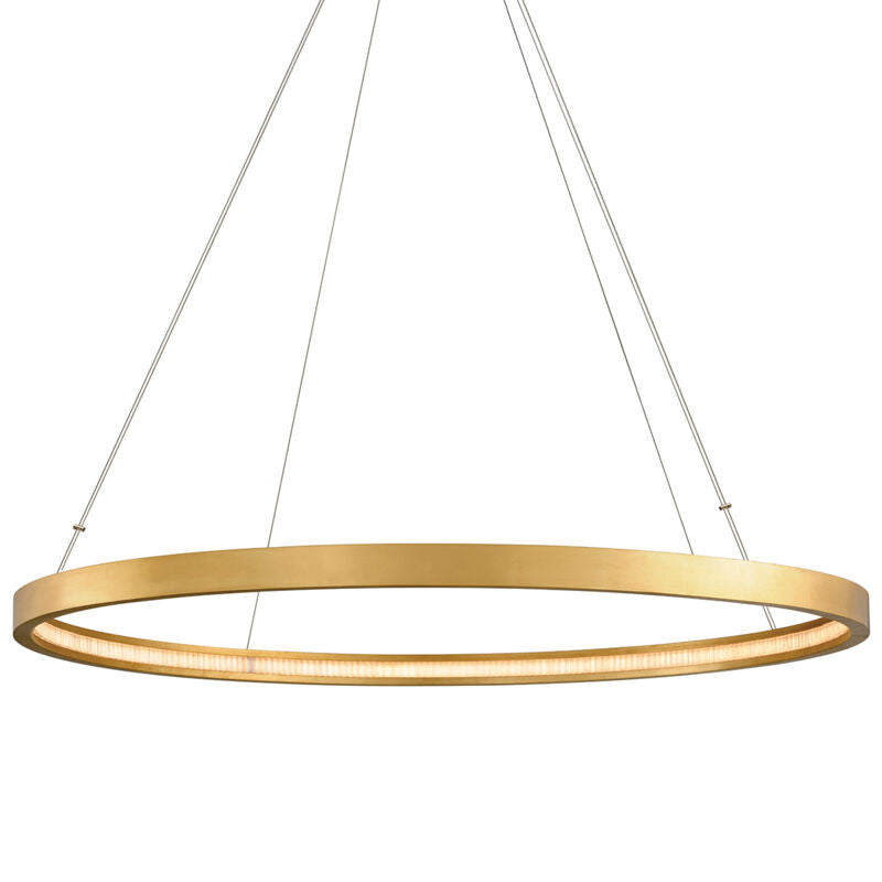 Corbett Lighting Jasmine Chandelier in Gold Leaf 284-44