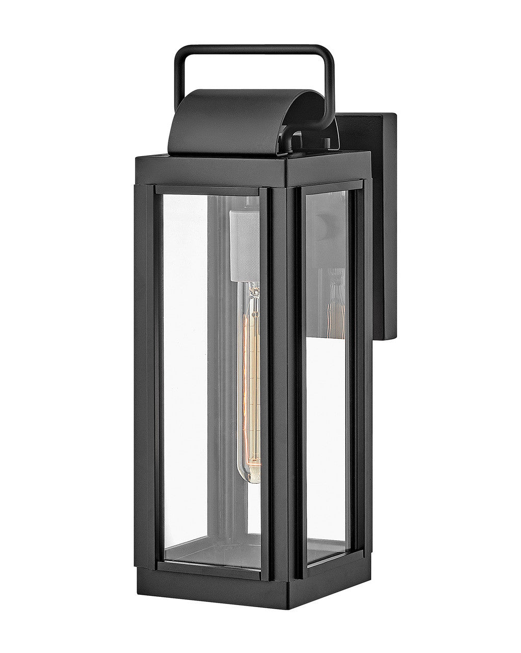 Hinkley Lighting Sag Harbor Small Wall Mount Lantern Black LED Bulb(s) Included 2840BK-LL