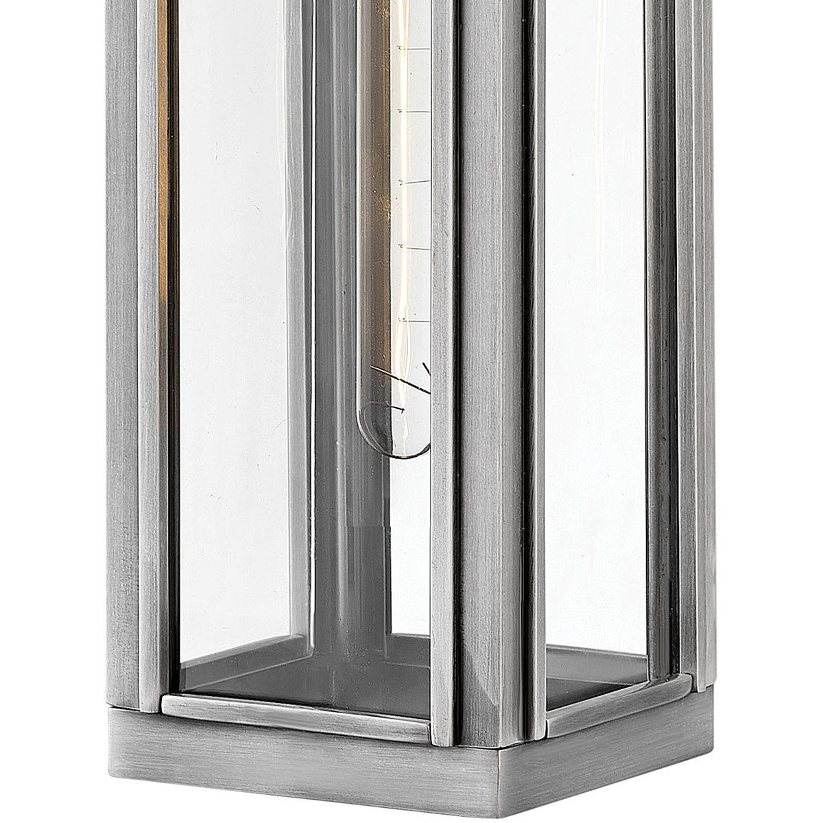 Hinkley Lighting Sag Harbor Large Wall Mount Lantern Antique Brushed Aluminum 2845AL