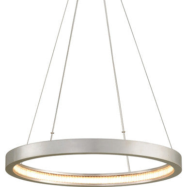 Corbett Lighting Jasmine Chandelier in Silver Leaf 285-41-SL