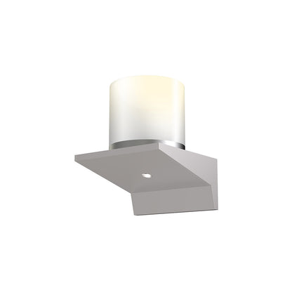 Sonneman Lighting Votives LED Sconce in Bright Satin Aluminum 2850.16-LW