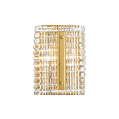 Hudson Valley Lighting Athens Wall Sconce in Aged Brass 2852-AGB