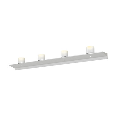 Sonneman Lighting Votives™ 4' LED Wall Bar in Satin White 2853.03-LW