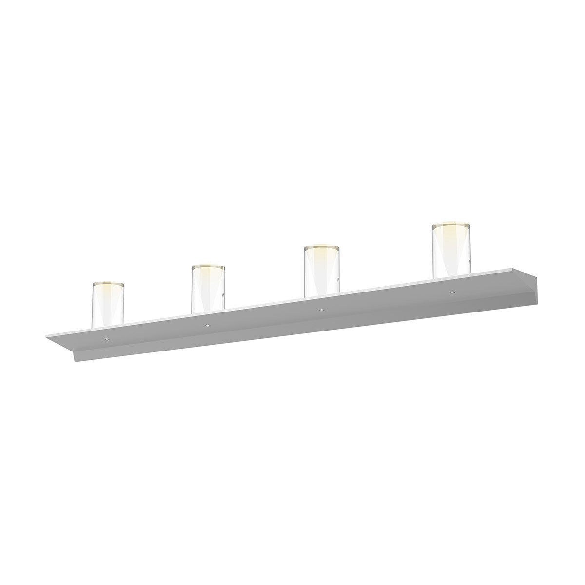 Sonneman Lighting Votives 4' LED Wall Bar in Bright Satin Aluminum 2853.16-LC