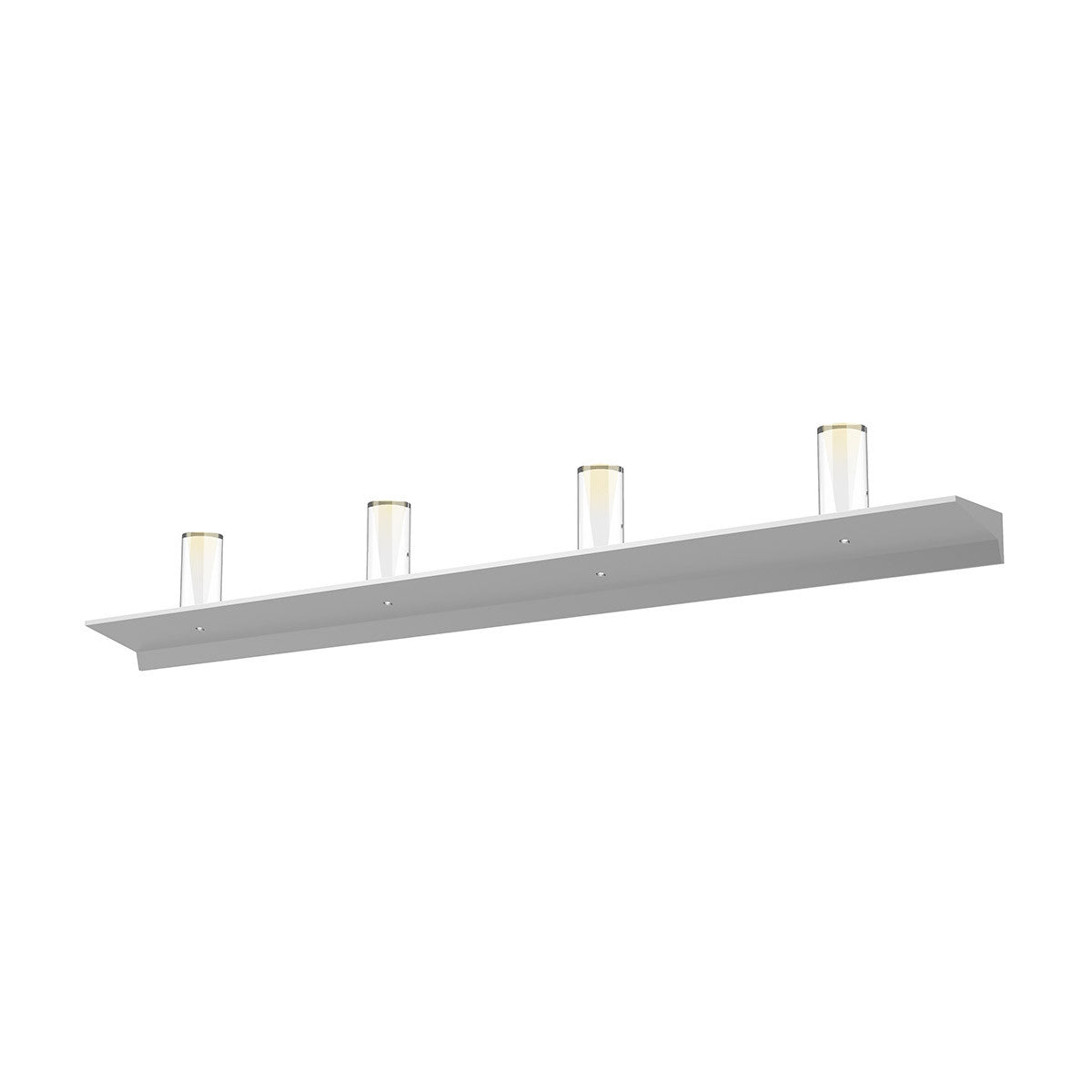 Sonneman Lighting Votives 4' LED Wall Bar in Bright Satin Aluminum 2853.16-SC