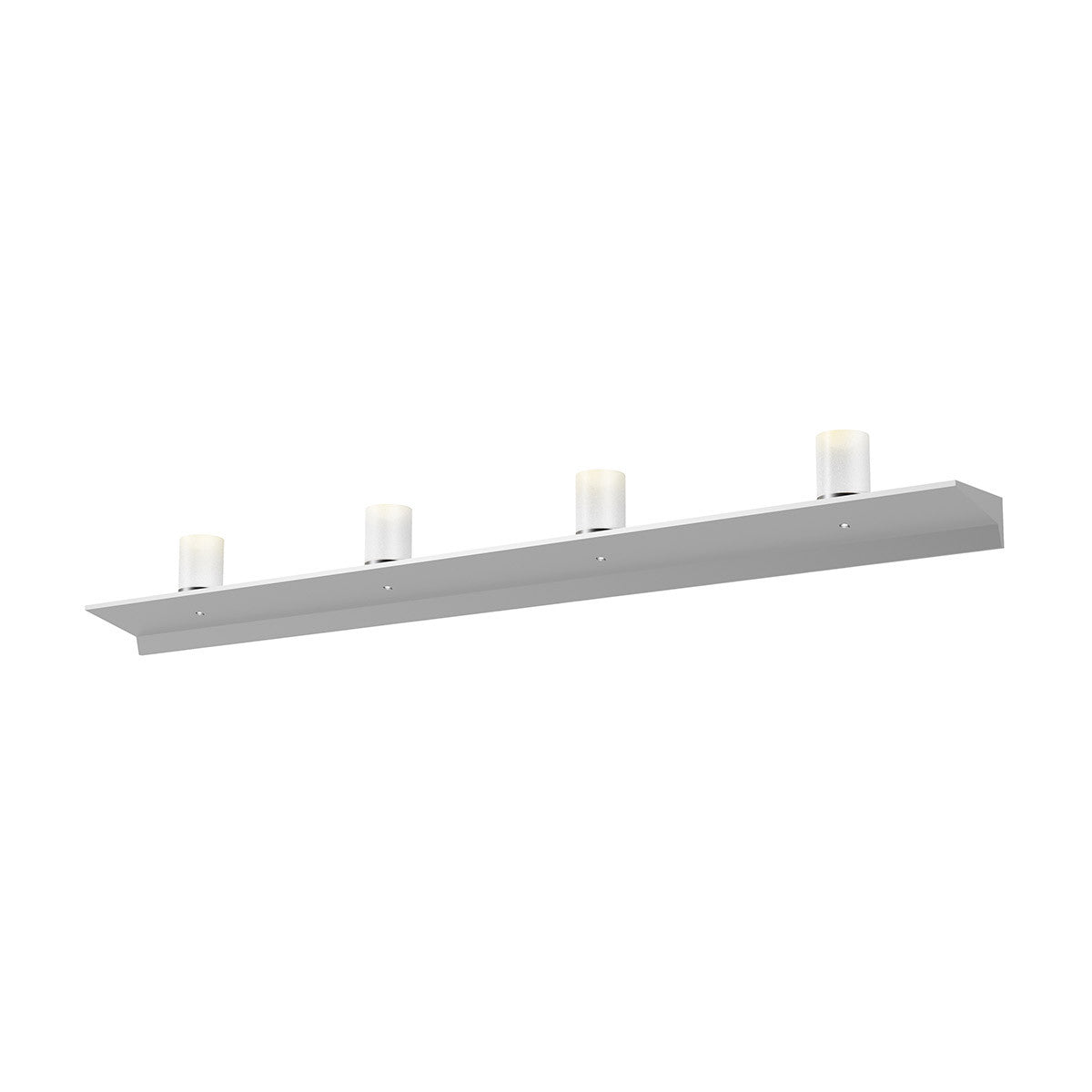 Sonneman Lighting Votives 4' LED Wall Bar in Bright Satin Aluminum 2853.16-SW