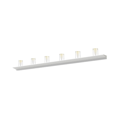 Sonneman Lighting Votives 6' LED Wall Bar in Satin White 2854.03-LC