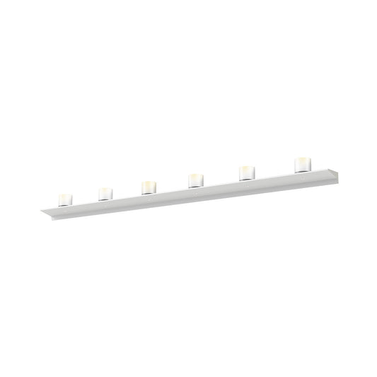 Sonneman Lighting Votives 6' LED Wall Bar in Satin White 2854.03-LW