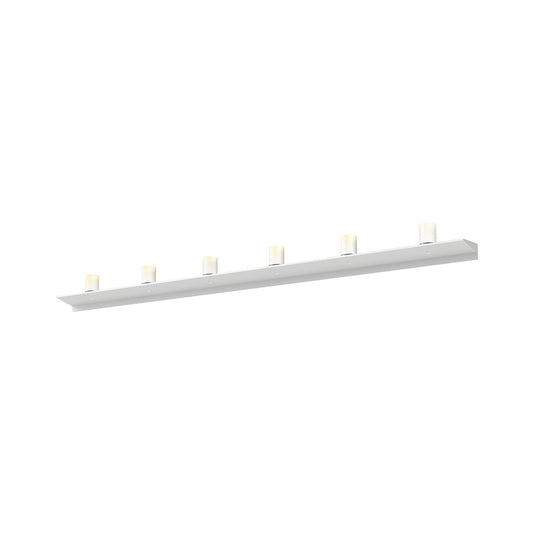 Sonneman Lighting Votives 6' LED Wall Bar in Satin White 2854.03-SW