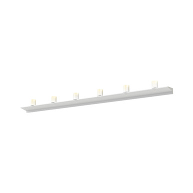 Sonneman Lighting Votives™ 6' LED Wall Bar in Satin White 2854.03-SW