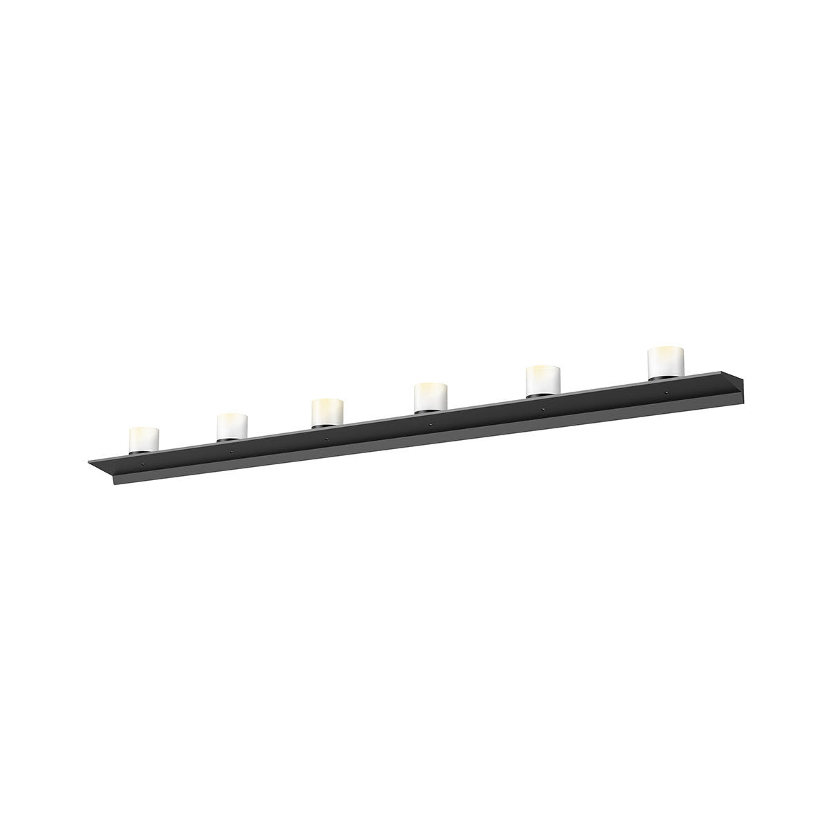 Sonneman Lighting Votives 6' LED Wall Bar in Satin Black 2854.25-LW