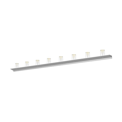 Sonneman Lighting Votives 8' LED Wall Bar in Bright Satin Aluminum 2855.16-LC